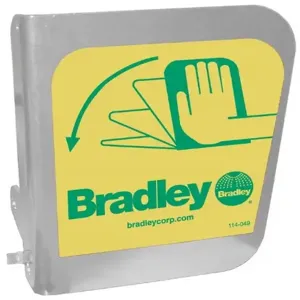 BRADLEY S08-338 Handle, Stainless Steel | CD4DRJ