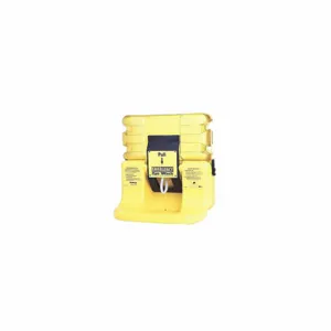 BRADLEY S19-921H Heated Eye Wash Station, Yellow, 24 3/8 Inch Height, 22 Inch Width, 19 Inch Depth | CD4EDV 3PVH3