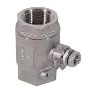 BRADLEY S27-276 Ball Valve, 1 Inch NPT, Stainless Steel | CD4EEF