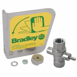 BRADLEY S30-109 Eyewash Handle, Stainless Steel | AH2NDV 29XW97