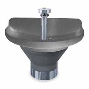 BRADLEY S93-579 Wash Fountain Semi-circular Gray Infrared | AC4ANP 2YB11