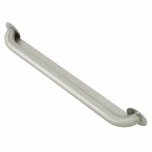 BRADLEY SA70-001180 Security Grab Bar, Silver, 1000 lbs. Capacity, 18 Inch Length, 3 1/4 Inch Width | CJ3GXV 23MU56