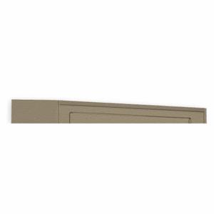 BRADLEY ST1836-202 Slope Top Kit 3 Frame Wide W36 D18 Beige | AC4DNY 2YV99