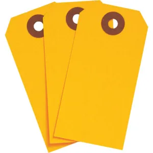 BRADY 102050 Blank Tag Cardstock Fluorescent Orange PK1000 | AH4ZHN 35RZ42