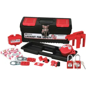 BRADY 104795 Portable Lockout Kit Electrical/valve 12 | AA7HAB 15Y579