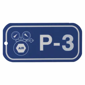 BRADY 105696 Lockout Tag, No Header, P-3, Polystyrene, English, Holes | CP2FKR 489L31