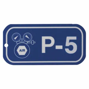 BRADY 105698 Lockout Tag, No Header, P-5, Polystyrene, English, Holes | CP2FKW 489L33