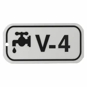 BRADY 105667 Lockout Tag, No Header, V-4, Polystyrene, English | CP2FLT 489L12