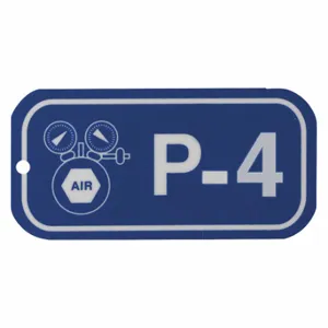 BRADY 105657 Lockout Tag, No Header, P-4, Polystyrene, English | CP2FKT 489L02