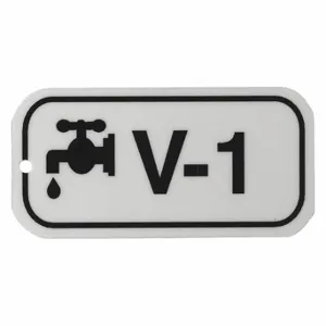 BRADY 105664 Lockout Tag, No Header, V-1, Polystyrene, English | CP2FLL 489L09