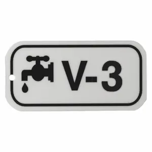 BRADY 105706 Lockout Tag, No Header, V-3, Polystyrene, English, Holes | CP2FLR 489L37