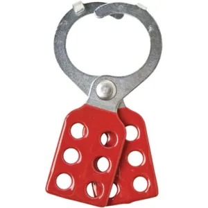 BRADY 105719 Lockout Hasp 6 Lock Red | AA7GYC 15Y530