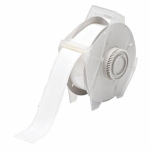 BRADY 113112 Continuous Label Roll, 1 1/8 Inch X 100 Ft, Vinyl, White, Outdoor, 0.004 Inch Label Thick | CP2HXB 3PU32
