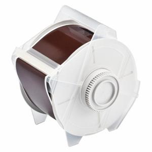 BRADY 113136 Continuous Label Roll, 2 1/4 Inch X 100 Ft, Vinyl, Brown, Outdoor | CP2JFZ 3PU56