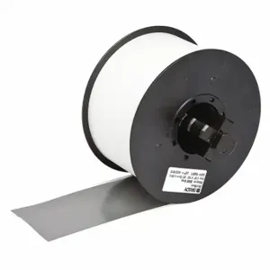 BRADY 113219 Continuous Label Roll, 2 1/4 Inch X 100 Ft, Vinyl, Gray, Outdoor, 0.004 Inch Label Thick | CP2JGG 14A539