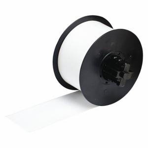 BRADY 120854 Continuous Label Roll, 2 1/4 Inch X 110 Ft, Vinyl, White, Indoor/Outdoor | CP2JHG 1AMY6