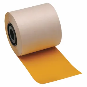 BRADY 120862 Continuous Label Roll, 4 Inch X 110 Ft, Vinyl, Yellow, Indoor/Outdoor | CP2LEU 1AMZ5