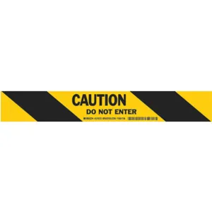 BRADY 121073 Stripes Temporary Sign Tape | AA7GTA 15Y410