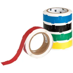 BRADY 121418 Corner Marking Tape T 1 Inch W 1 Inch L - Pack Of 545 | AA6LAX 14D472