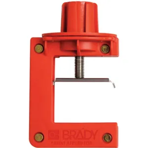 BRADY 121504 Butterfly Valve Lockout Fits Size 1/8 | AD4DBG 41F336