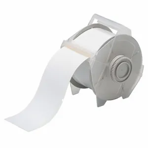 BRADY 121564 Precut Label Roll, 2 1/4 x 3 3/4 Inch Size, Vinyl, White, 250 Labels | CP2KDX 41F258