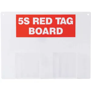 BRADY 122048 Red Tag Station Unfilled | AD4DBL 41F340