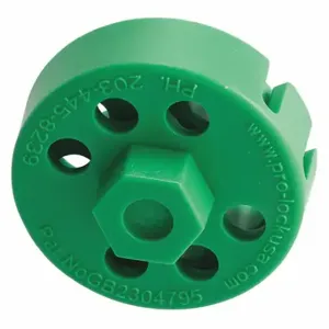 BRADY 122246 Cable Lockout, Twist Lock, Green | CP2AZU 489L91