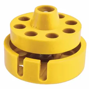 BRADY 122248 Cable Lockout, Twist Lock, Yellow, 122248 | CP2AZY 489L93