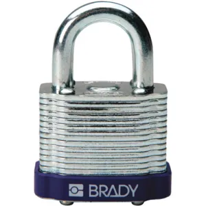 BRADY 123273 Padlock Keyed Different 3/4 Inch H 5 Pin Steel | AC8ELM 39N294