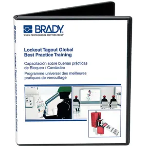 BRADY 132427 Training DVD Lockout Tagout | AH2BYG 24UY96