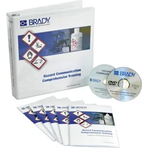 BRADY 132457 Training DVD Hazard Communication | AH2BYE 24UY88