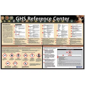 BRADY 133209 Safety Poster Laminated Paper English | AH2BYB 24UY84