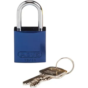 BRADY 133271 Keyed Padlock Different Key Aluminium | AF8BJR 24UY44