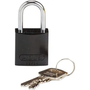 BRADY 133275 Keyed Padlock Different Key Aluminium | AF8BJM 24UY40