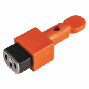 BRADY 148081 Plug Lockout, IEC Plug Plug Type, Orange | CP2HRM 489M35