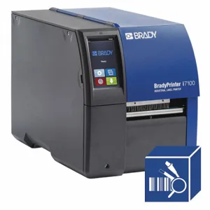 BRADY 149050 Desktop Label Printer Kit, Pc Connected, Single Color, Direct Thermal/Thermal-Transfer | CP2BPU 54YN96