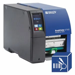 BRADY 149053 Desktop Label Printer Kit, Pc Connected, Single Color, Direct Thermal/Thermal-Transfer | CP2BPP 54YN99