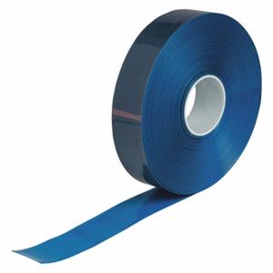 BRADY 149631 Floor Marking Tape, Extra-Durable, Solid, Blue, 2 Inch x 100 ft, 50 mil Tape Thick | CP2BRH 489N32