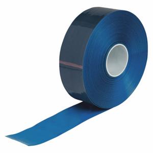 BRADY 149638 Floor Marking Tape, Extra-Durable, Solid, Blue, 3 Inch x 100 ft, 50 mil Tape Thick | CP2BRJ 489N39