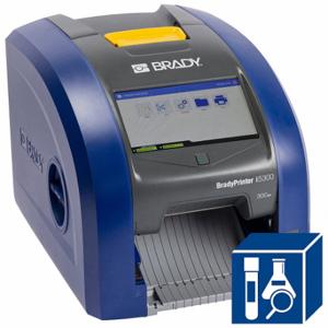 BRADY 151291 Label Maker Printer, Laboratory Labeling Kit, PC Connected/Standalone, Single Color | CP2BQF 792VR0