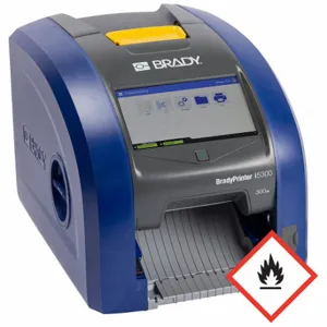 BRADY 151293 Label Maker Printer, Facility Identification/GHS, PC Connected/Standalone, Single Color | CP2BQC 792VP9