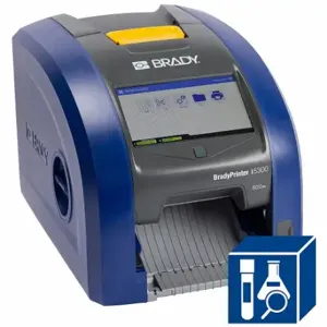 BRADY 151295 Label Maker Printer, Laboratory Labeling Kit, PC Connected/Standalone, Single Color | CP2BQE 792VR4