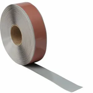 BRADY 170033 Floor Marking Tape, Extra-Durable, Solid, Gray, 2 Inch x 100 ft, 50 mil Tape Thick | CP2BRN 61UW52