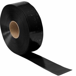 BRADY 170047 Floor Marking Tape, Extra-Durable, Solid, Black, 3 Inch x 100 ft, 50 mil Tape Thick | CP2BRF 61UW59