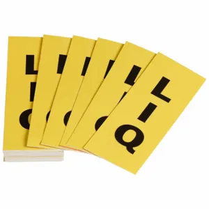 BRADY 176249 Pipe Marker Label Kit, PK 50 | CT9PNH 800TK8