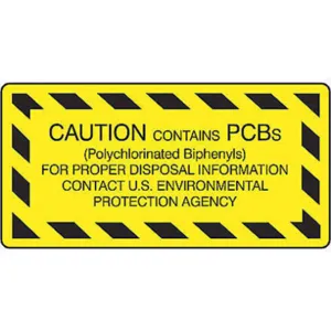 BRADY 20060LS Chemical Label Polyester 2 Inch Width - Pack Of 100 | AF3NZC 8AAH7