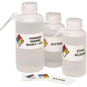 BRADY 20380LS Label Nfr Isopropyl Alcohol - Pack Of 50 | AF3NWK 8A840