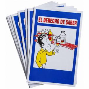 BRADY 2103-TEN Buch/Broschüre, Broschüren zum Recht auf Wissen – Spanisch, Spanisch | CP2AXK 3ZM65
