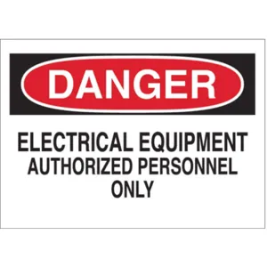 BRADY 87754 Safety Sign Label 5 Inch Width 3-1/2 Inch Height | AB3TJB 1VC51