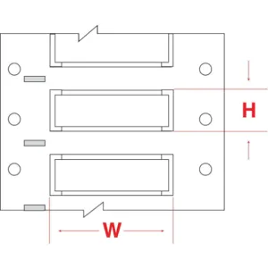 BRADY 2HX-375-2-WT-S Wire Marker Wire Sleeve PermaSleeve(R) | AH2RZN 30DE31